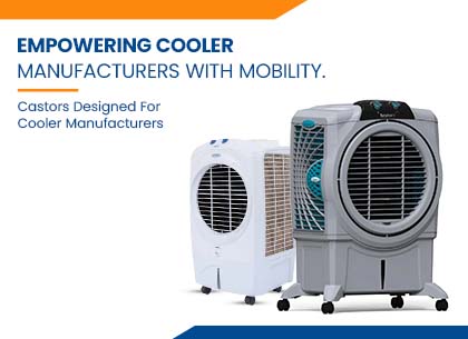 Castor Wheels for Cooler Industry - Comfort Castors
